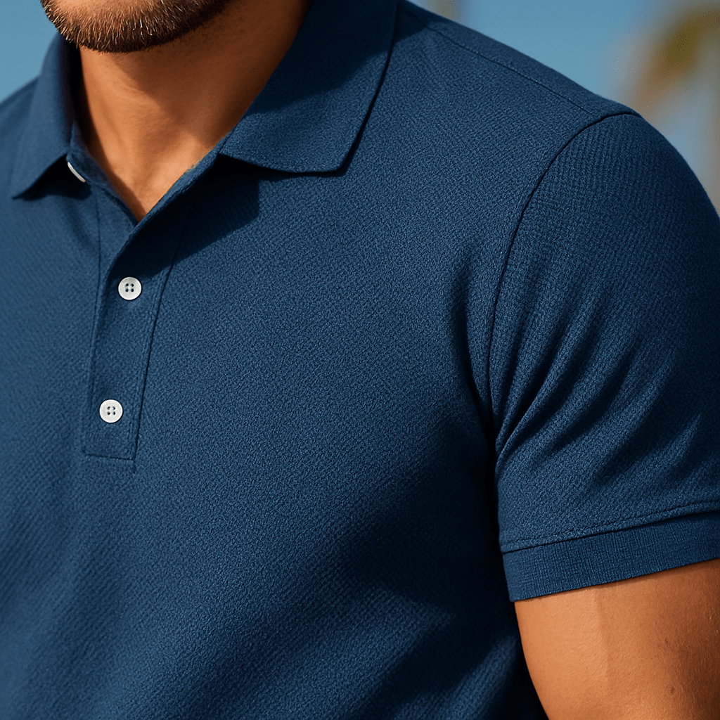 Eadric | Moderno Conjunto Verano Hombre Con Polo Y Pantalones Cortos