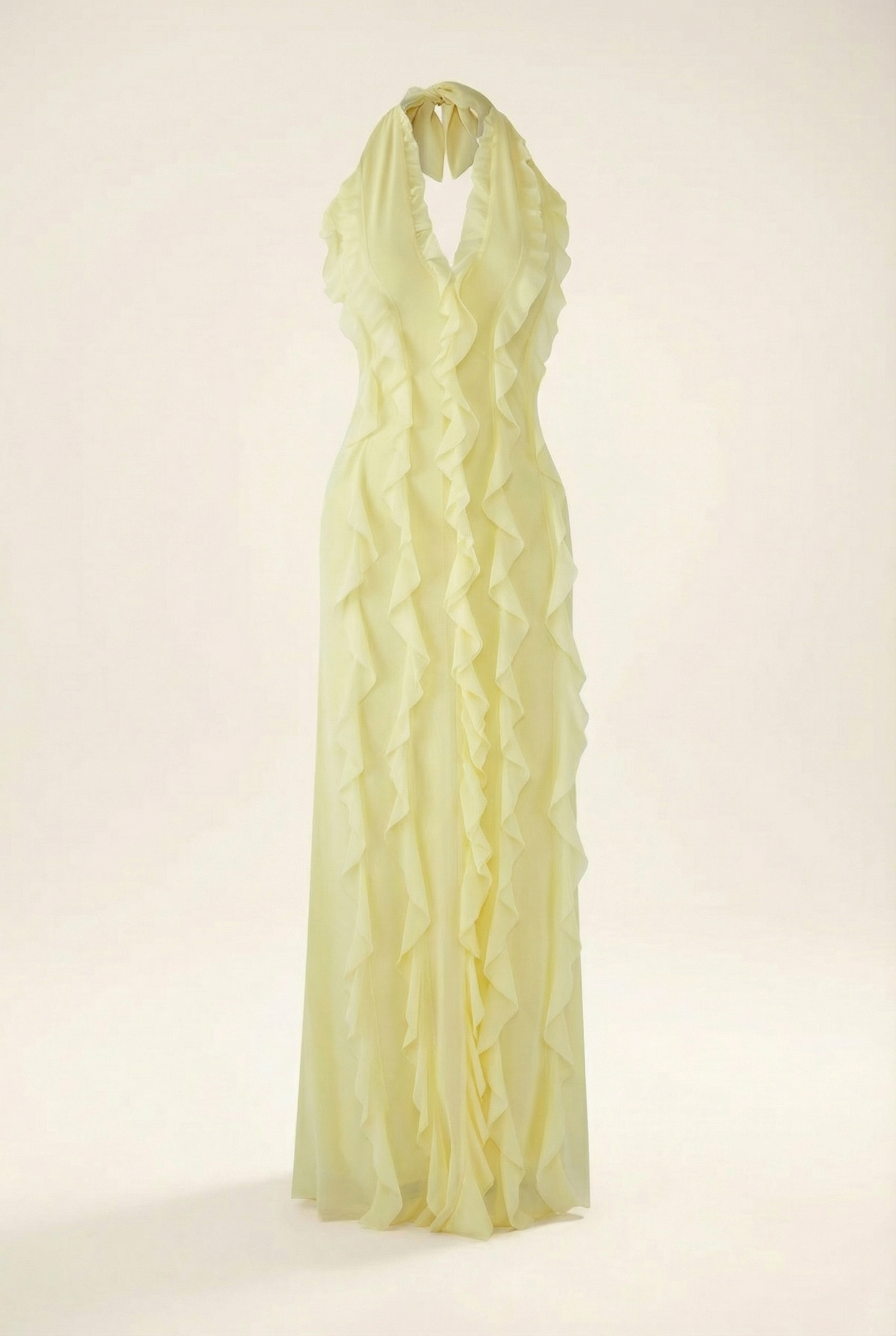ESMEE | Vestido largo y fluido con volantes