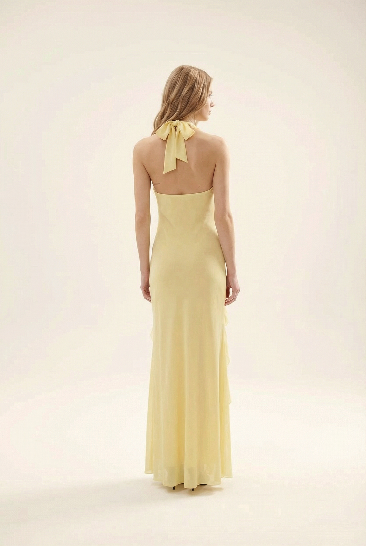 ESMEE | Vestido largo y fluido con volantes