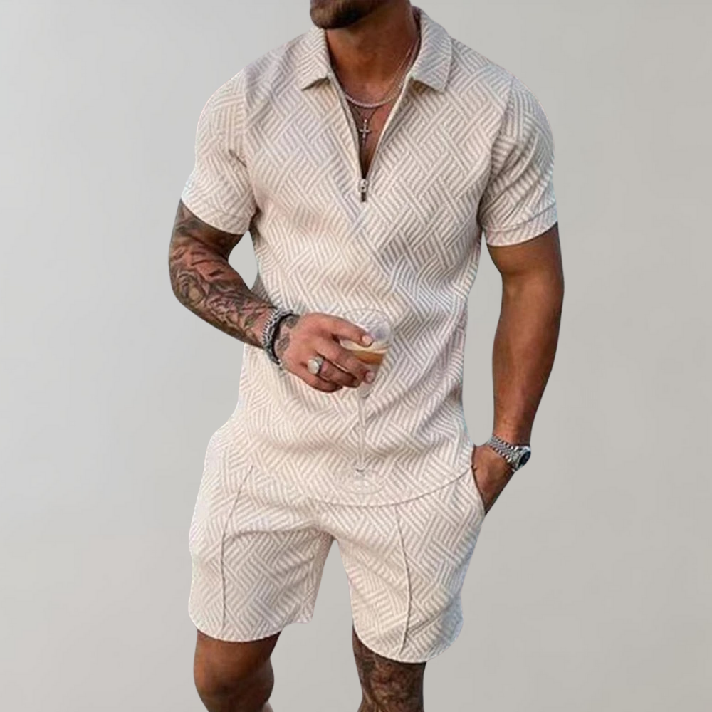 Hugo | Conjunto De Verano Con Polo Y Pantalones Cortos Para Hombre