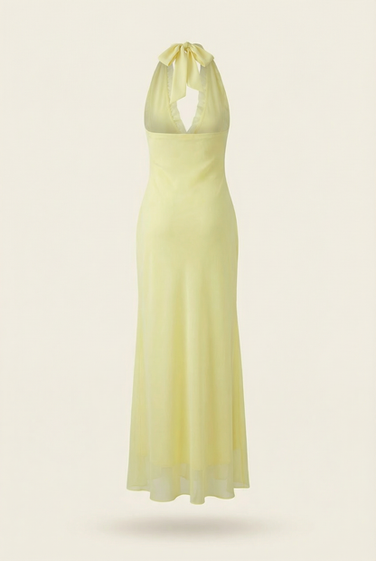 ESMEE | Vestido largo y fluido con volantes