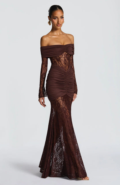 STEFANIE | Elegante vestido largo