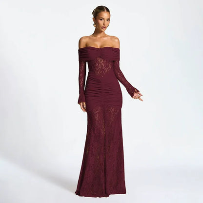 STEFANIE | Elegante vestido largo