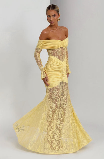 STEFANIE | Elegante vestido largo