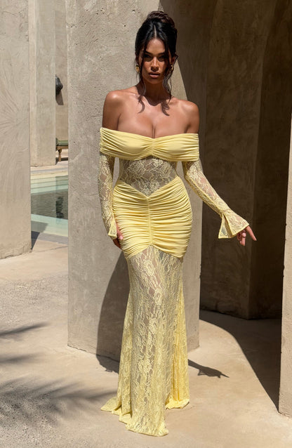 STEFANIE | Elegante vestido largo