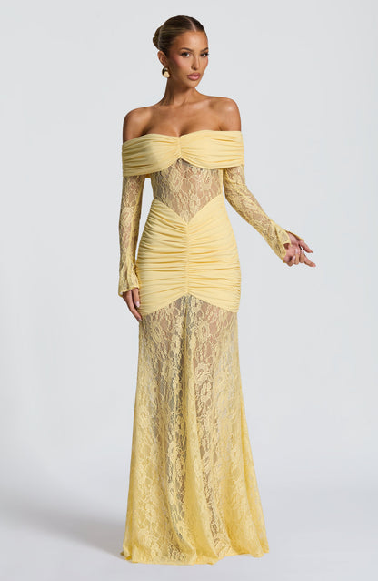 STEFANIE | Elegante vestido largo