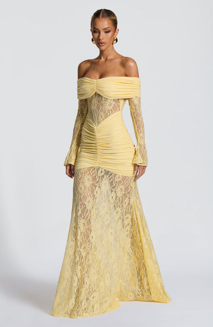 STEFANIE | Elegante vestido largo