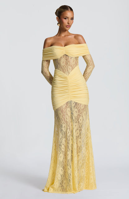 STEFANIE | Elegante vestido largo